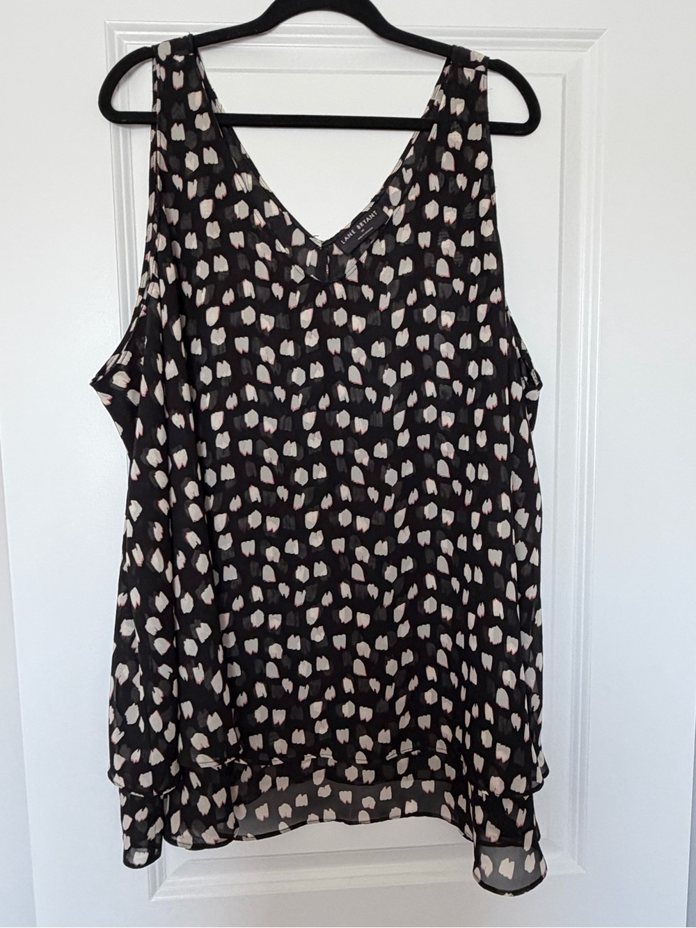 Lane Bryant V-Neck Sleeveless Top